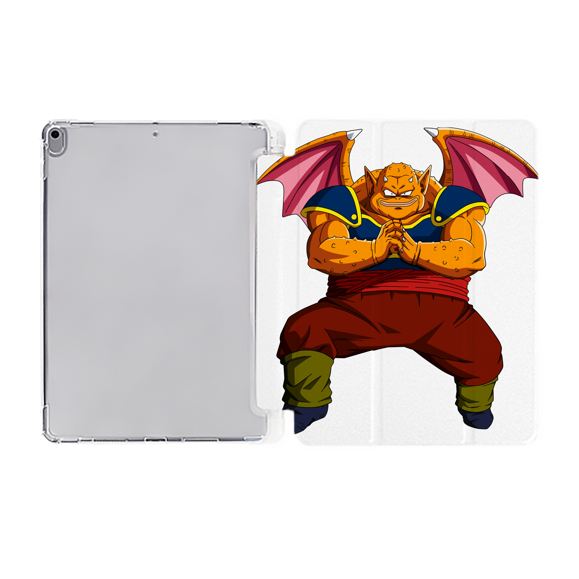 （画像用） ドラゴンボール DRAGON BALL IPad ケース ペン収納付き 三つ折りスタンド PUレザー×シリコン 対応機種9.5/10.5/10.9インチ